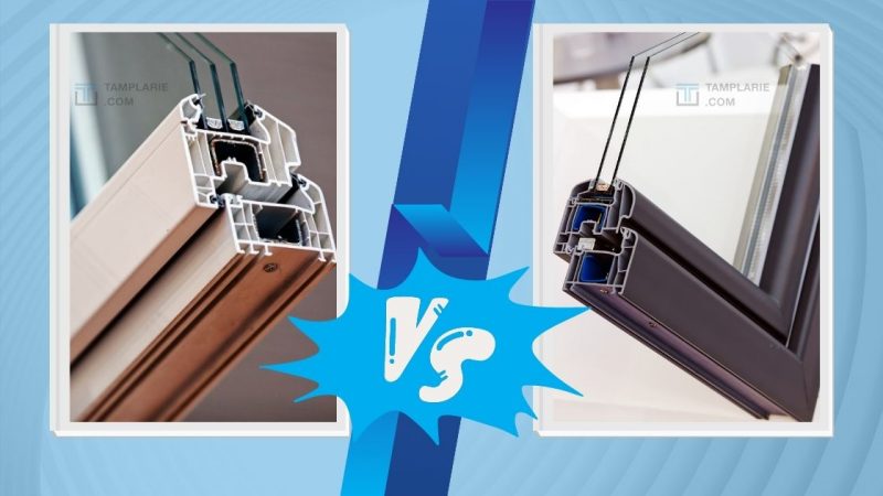 Solutii de tamplarie - pvc vs aluminiu